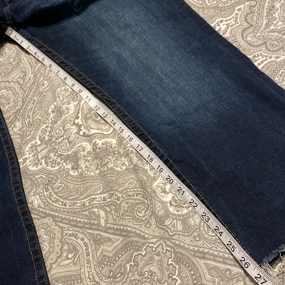 True Religion Jeans Ricky Relaxed Straight Size 38 Raw Hem Altered Length *READ* - Picture 10 of 11